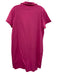 Frank & Eileen Size XL Hot pink Cotton Short Sleeve Pocket Collar Dress Hot pink / XL