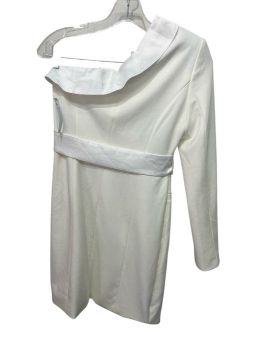 Miss Circle Size M Silver & White Polyester & Elastane Sequined Dress Silver & White / M