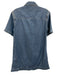 Madewell Size S Medium dark wash Cotton Blend Denim Short Sleeve Dress Medium dark wash / S