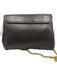 Kleinberg Sherrill Dark Brown Leather Flap Top Magnetic Snap Closure Bag Dark Brown