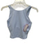 Lululemon Size 4 Light Blue Nylon Blend Sleeveless Shelf Bra Crop Top Light Blue / 4