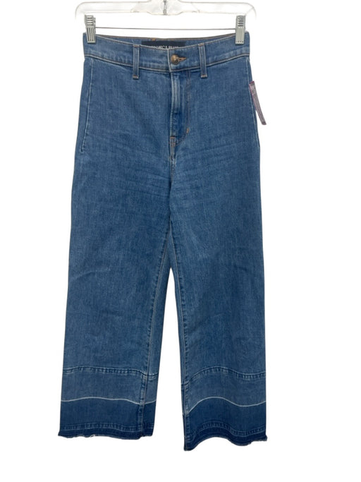 Veronica Beard Jeans Size 23 Light Wash Cotton Denim Zip Fly High Rise Jeans Light Wash / 23