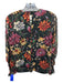 Cinq a Sept Size XXS Black, Orange & Multi Print Polyester Long Sleeve Top Black, Orange & Multi Print / XXS