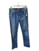 Mother Size 27 Mid Wash Cotton Blend Skinny 5 Pocket Zip Fly Jeans Mid Wash / 27