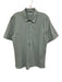 Lululemon Size Est L Blue Synthetic Solid Polo Men's Short Sleeve Blue / Est L