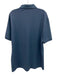Lululemon Size Est L Blue Synthetic Solid Polo Athleisure Men's Short Sleeve Blue / Est L