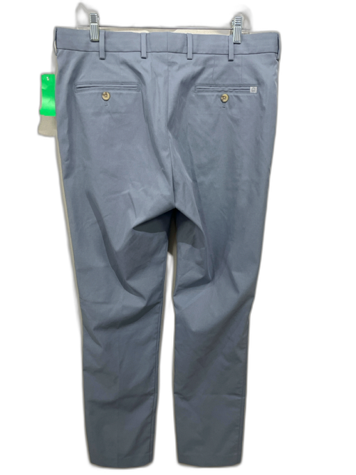 Peter Millar NWT Size 35 Blue Polyester Solid Zip Fly Men's Pants Blue / 35