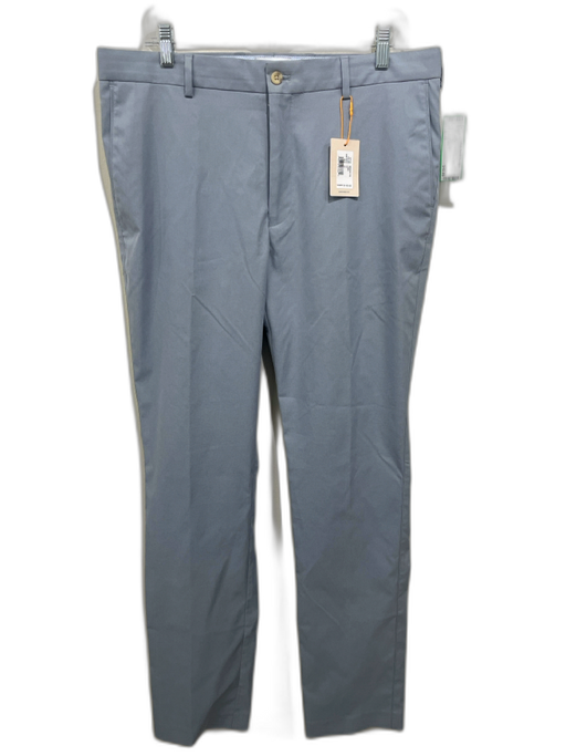 Peter Millar NWT Size 35 Blue Polyester Solid Zip Fly Men's Pants Blue / 35