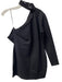 Lovers + Friends Size Medium Black Rayon Blend High Neck 3/4 Sleeve Dress Black / Medium