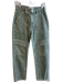 Agolde Size 25 Green 100% Organic Cotton Denim Faded Painters Pockets Jeans Green / 25