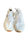 Nobull Shoe Size 7.5 White Manmade Material Round Toe lace up Mesh Detail Shoes White / 7.5