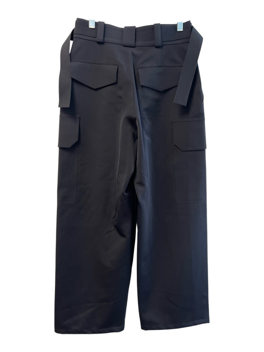 Louis Vuitton Size 34 Black Polyamide Blend Jersey High Rise Cargo Pockets Pants Black / 34
