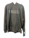 Gallery Dept. Size Est M Black Polyester Long Sleeve Hoodie Logo Sweatshirt Black / Est M