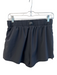 Alo Size S Black Polyester Blend Elastic Waist Drawstring Side Above knee Shorts Black / S