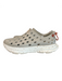 Kane Shoe Size 8 Light Gray Round Almond Toe Perforated Back Pull Shoes Light Gray / 8