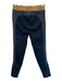 Goldbergh Size S/M Black & Gold Polyamide Stretch Waist Ribbed Sides Leggings Black & Gold / S/M