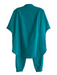 Figs Size S/M Green Polyester Blend Short Sleeve Half Zip Pants Set Green / S/M