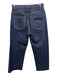 A.P.C Size 26 Dark Wash Cotton Denim High Rise Contrast Stiching Cropped Jeans Dark Wash / 26