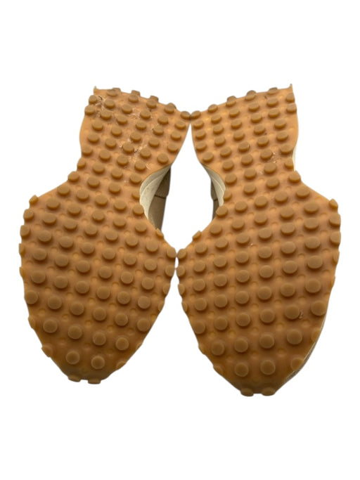 New Balance Shoe Size 8.5 Beige & Black Synthetic Knit Suede lace up Sneakers Beige & Black / 8.5