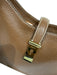 Bally Brown Pebble Leather Gold hardware Crossbody Strap Braid Detail Bag Brown / S