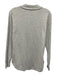 J. Society Size S Light Gray Cotton Heathered Knit Button Up Sweater Top Light Gray / S
