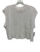 The Great Size 2 White Cotton Sleeveless Cropped tee Top White / 2
