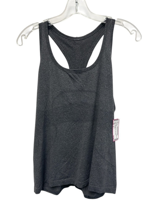 Lululemon Size 12 Gray Sleeveless Logo Athletic Top Gray / 12