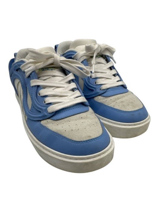 Stella McCartney Shoe Size 37 Blue, White, Gray Vegan Leather Round Toe Sneakers Blue, White, Gray / 37