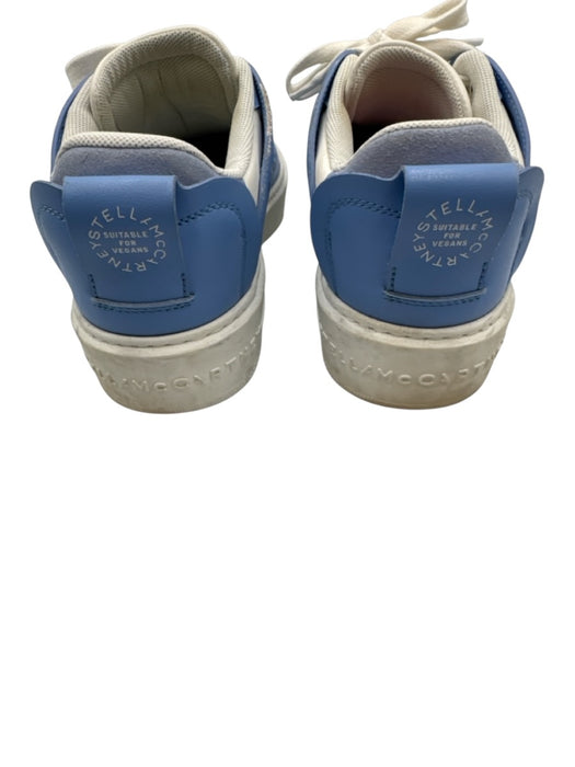 Stella McCartney Shoe Size 37 Blue, White, Gray Vegan Leather Round Toe Sneakers Blue, White, Gray / 37