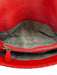 Bottega Veneta Bright red Leather Flap Intrecciato Zip Pocket Clutch Bag Bright red / Small