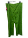 Maeve Size 34 Green Linen Blend Wide Leg Trouser Pants Green / 34