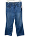 J Brand Size 30 Medium Wash Cotton Blend Denim High Waist Seam Detail Jeans Medium Wash / 30