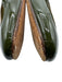Manolo Blahnik Shoe Size 40 Olive Green Leather Upper Patent Mary Jane Pumps Olive Green / 40