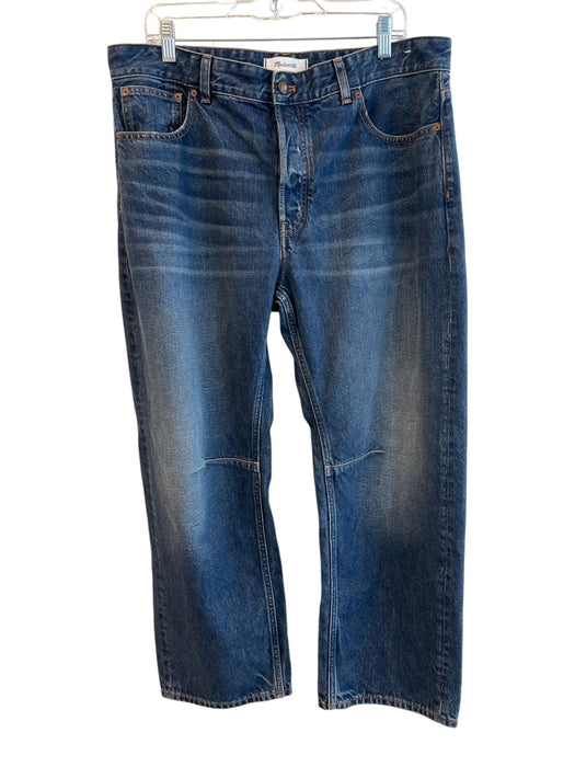 Madewell Size 31 Medium Wash Cotton High Rise Button Fly 5 Pocket Jeans Medium Wash / 31