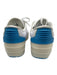 Air Jordan Shoe Size 8.5 White, Red, Blue Leather Perforated Lace Up Sneakers White, Red, Blue / 8.5