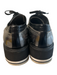 Prada Shoe Size 38 Gray Black Leather Pointed Toe Lace Up Derby shoes Shoes Gray Black / 38