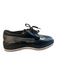 Prada Shoe Size 38 Gray Black Leather Pointed Toe Lace Up Derby shoes Shoes Gray Black / 38