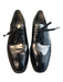 Prada Shoe Size 38 Gray Black Leather Pointed Toe Lace Up Derby shoes Shoes Gray Black / 38
