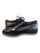 Prada Shoe Size 38 Gray Black Leather Pointed Toe Lace Up Derby shoes Shoes Gray Black / 38