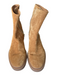 Vince Shoe Size 8.5 Brown Suede Almond Toe Side Zip Rubber Sole Boots Brown / 8.5