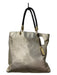 Michael Kors Gold & Brown Leather Braided Straps Gold Hardware Logo Tag Bag Gold & Brown / Large
