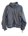 Athleta Size L Grey Polyester Side Zippers Zipper Pocket Snap Collar Jacket Grey / L