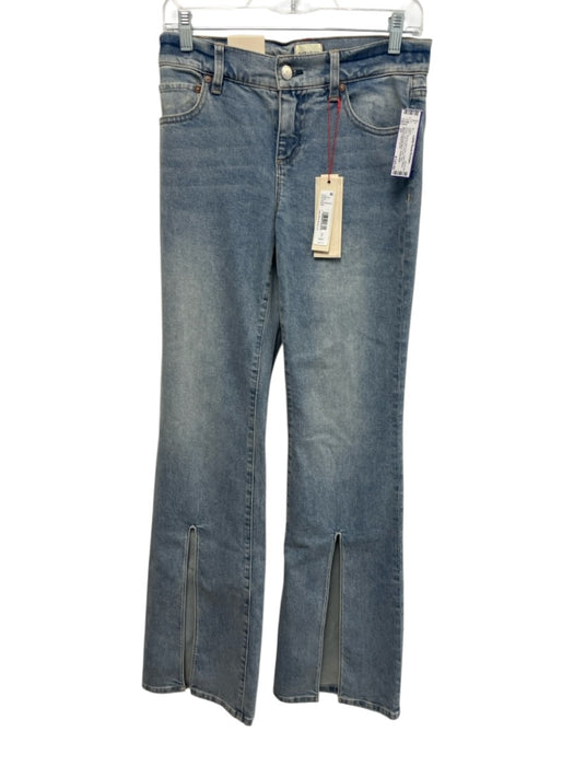 Alice + Olivia Jeans Size 27 Medium light wash Cotton Blend Denim Low Rise Jeans Medium light wash / 27