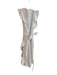 AFRM Size XS White Cotton Lace Overlay Sleeveless Ruffle Detail Wrap Dress White / XS