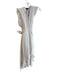 AFRM Size XS White Cotton Lace Overlay Sleeveless Ruffle Detail Wrap Dress White / XS