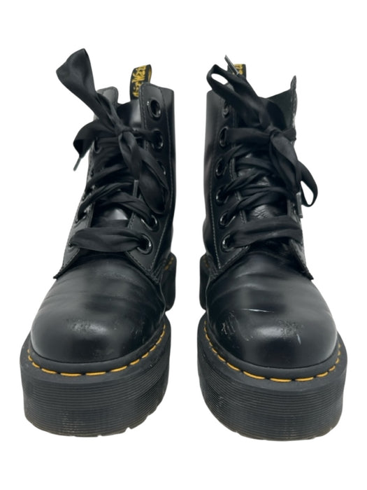 Dr. Martens Shoe Size 8 Black Leather Boots Black / 8