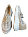 Softwaves Shoe Size 39 Gray & Taupe Suede Raffia Platform Loafers Gray & Taupe / 39