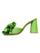 Style by Simkins x Antonio Melani Shoe Size 8.5 Green Straw Block Heel Mules Green / 8.5