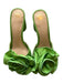 Style by Simkins x Antonio Melani Shoe Size 8.5 Green Straw Block Heel Mules Green / 8.5