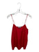 Tibi Size 4 Red Silk Spaghetti Strap V Neck Top Red / 4